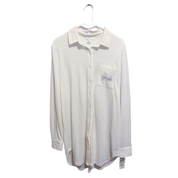 Bridal Robe / Button Down - Picture 2 of 6